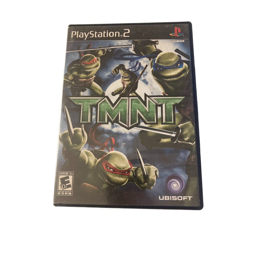 TMNT (Sony PlayStation 2 PS2, 2007) CIB Complete w/Manual Tested